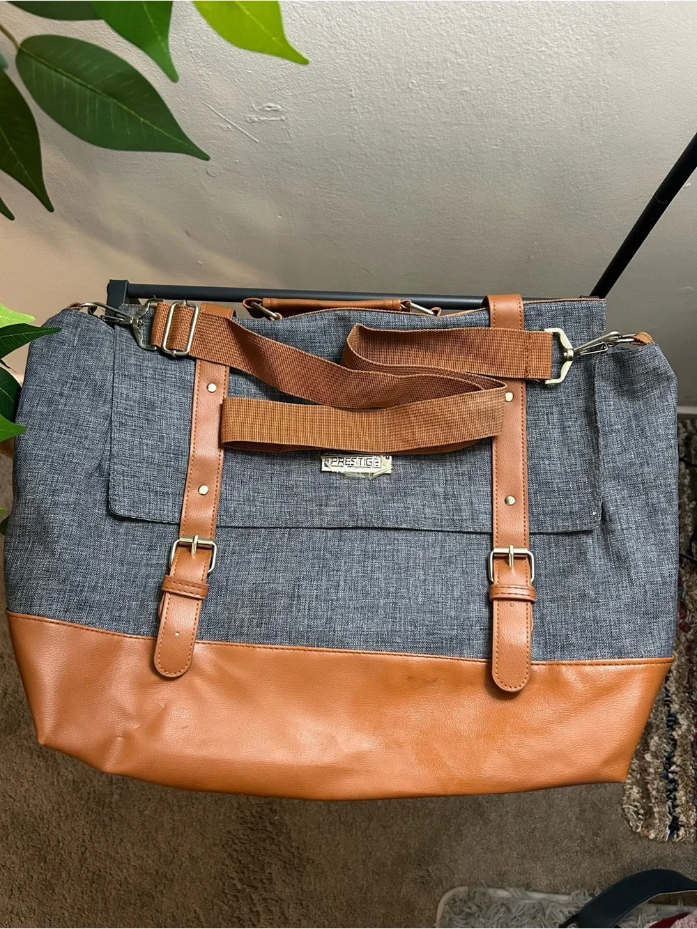 Unisex Travel Suit Messenger + Laptop Bag.